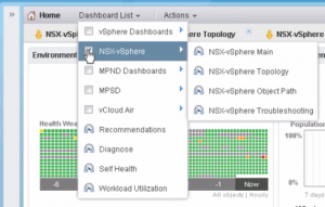 New vRealize Operations Management Pack for NSX: 4 dashboards out of the box